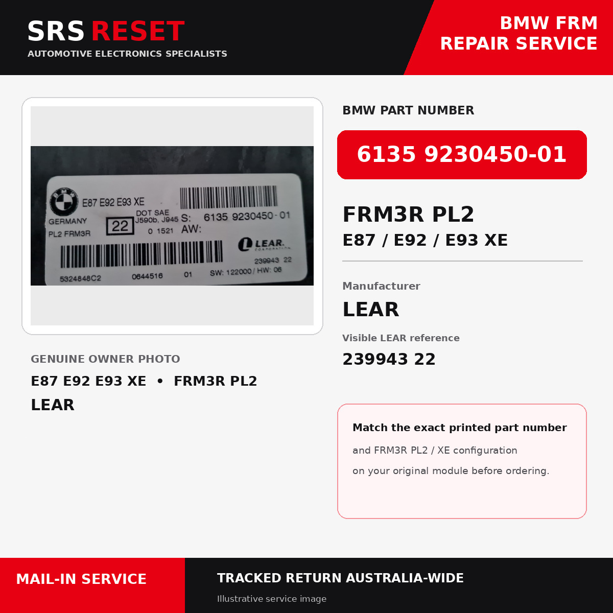 6135 9230450-01 module photo