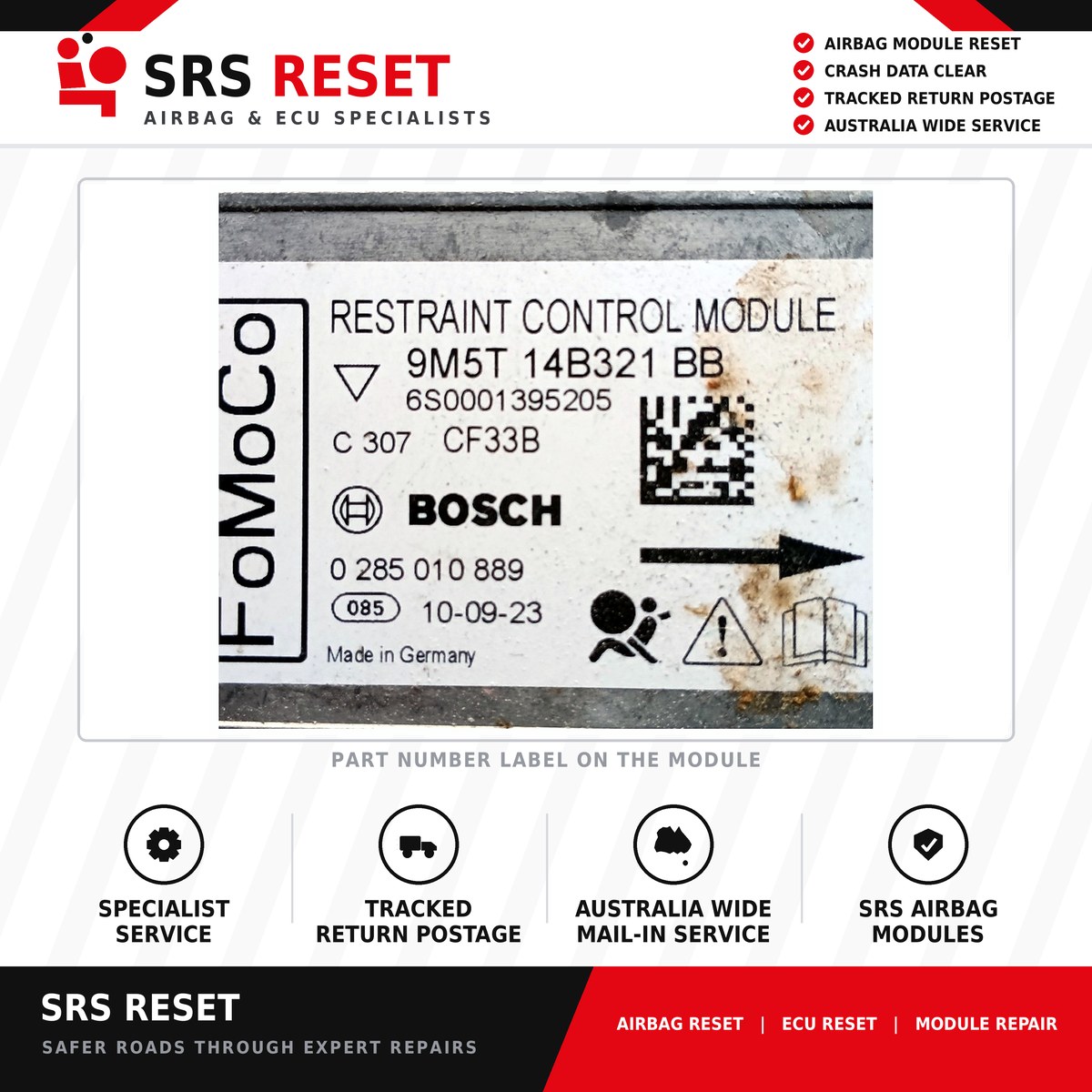 Label / part number