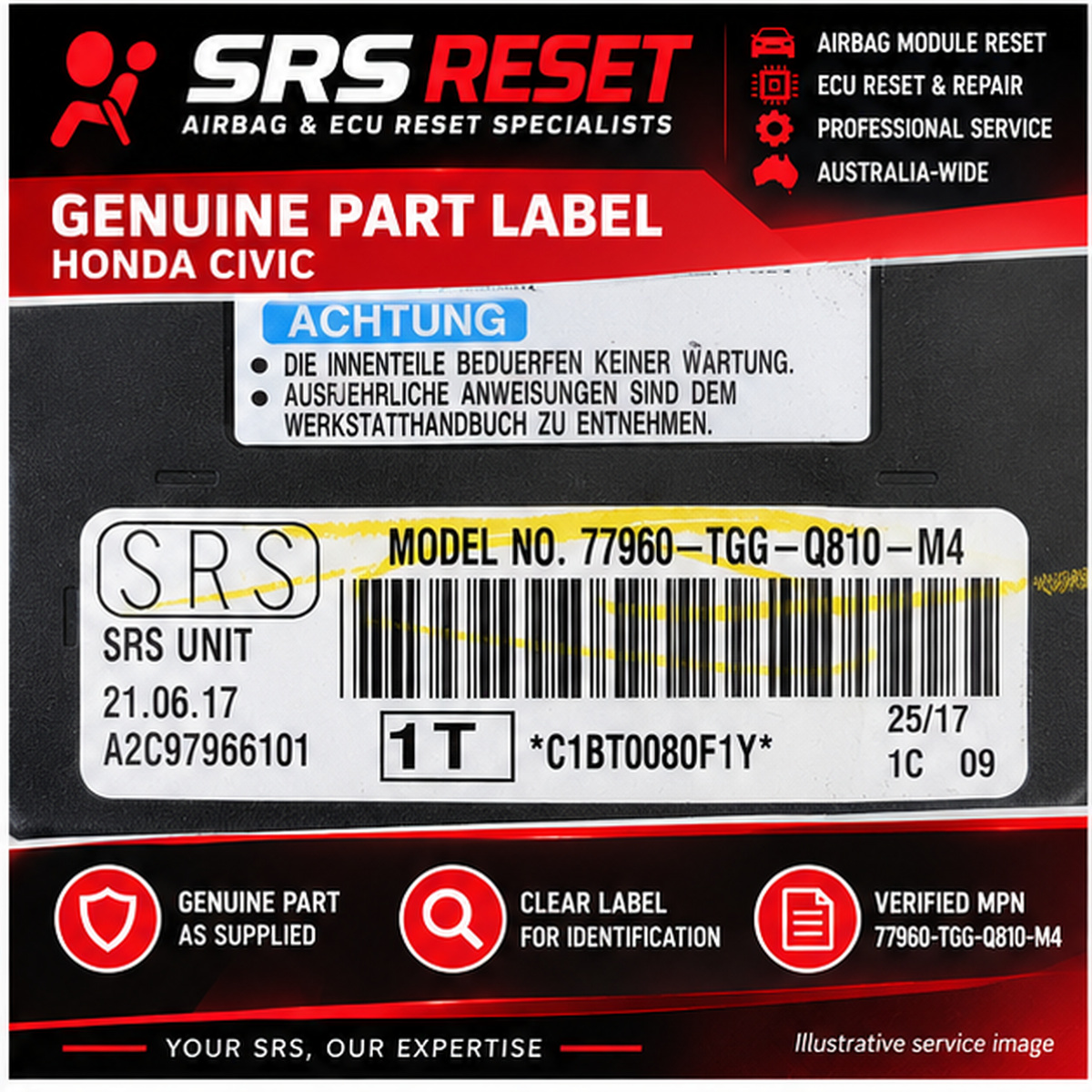 Label / part number