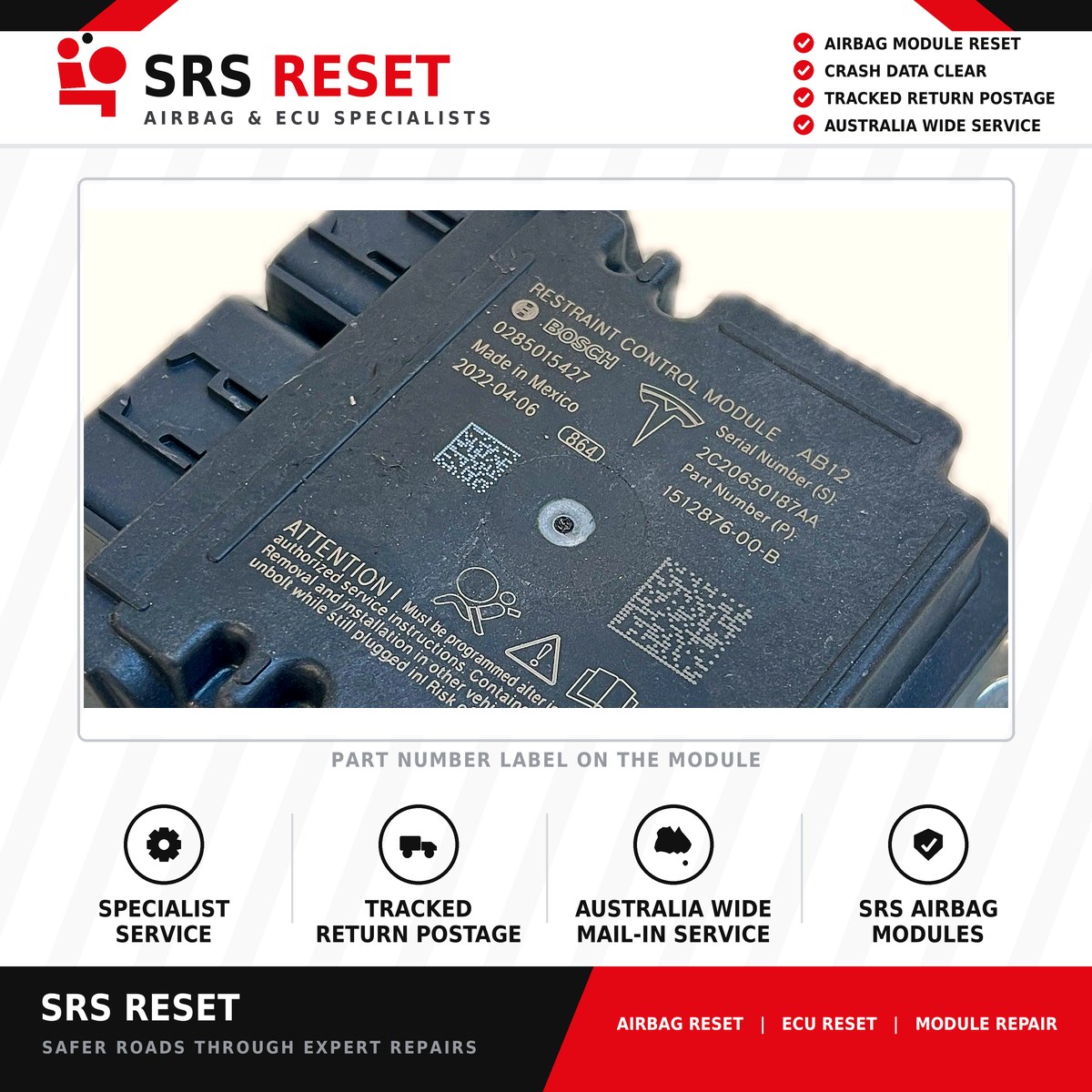 Label / part number